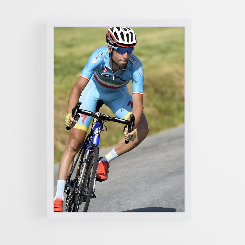 Poster La Route de Vincenzo – affiche Cyclisme (vue 3)